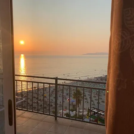 Beachfront With Sea View At Kamelia Building Durrës